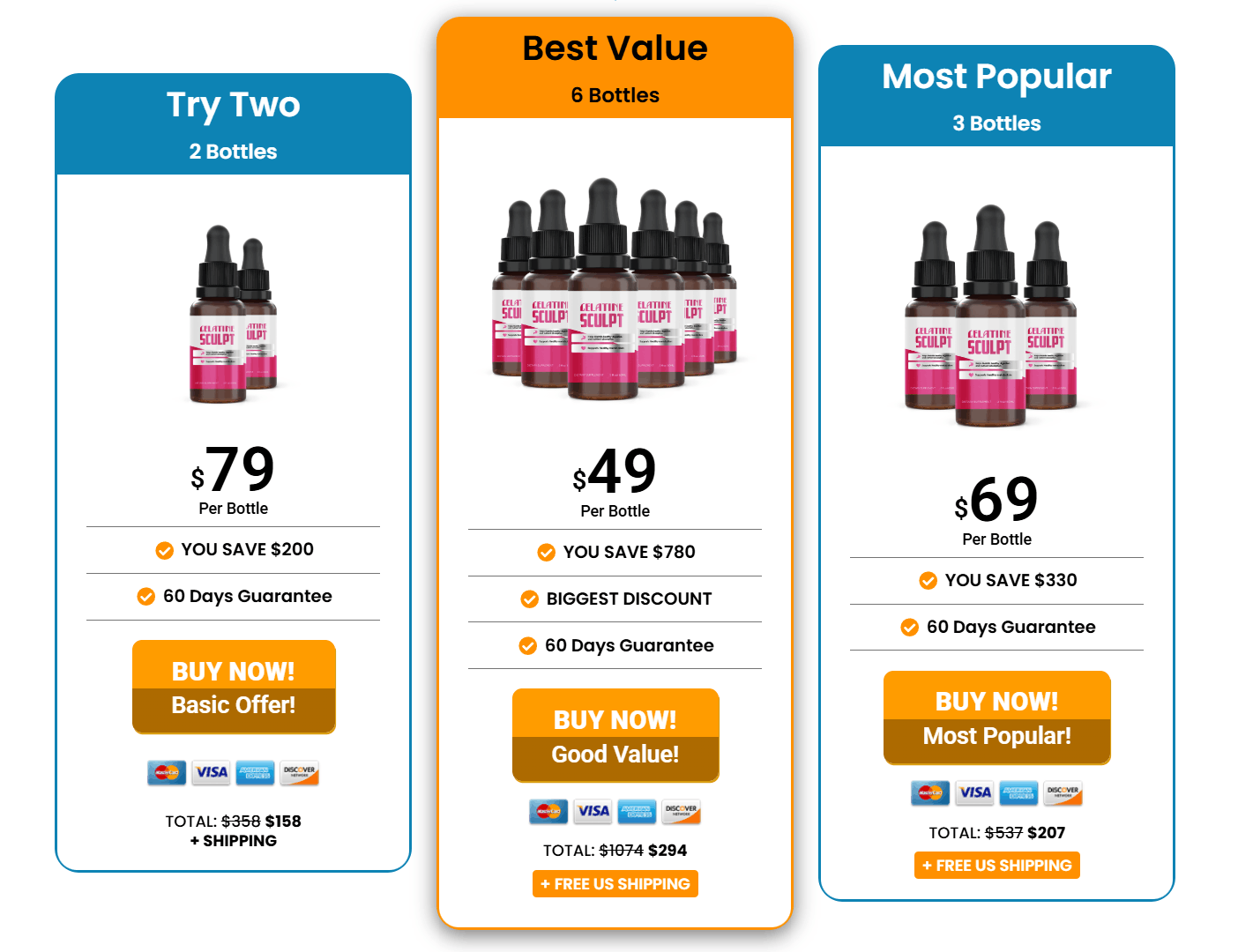 Gelatine Sculpt discount
